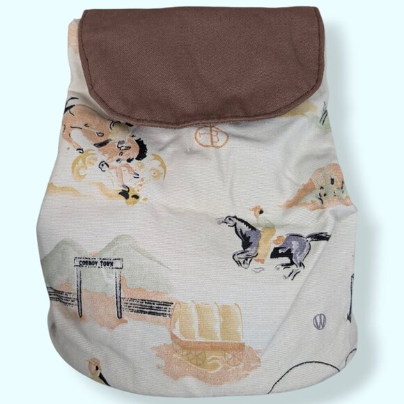 Round Bottom Horse Backpack - Picture 1 of 10